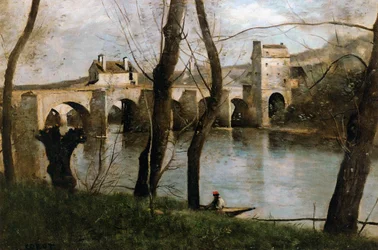 Die Brücke in Mantes